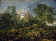 Nicolas Poussin Landscape with Polyphemus oil painting